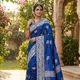 Royal Blue And Indigo Blue__Zari and Saree