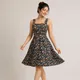 Navy Blue Floral