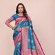 pink & blue__Shree Kala Saree