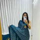 ORTHENTICK BLUE__Shree Kala Saree