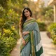 Green +white__SHANTALA SAREES