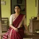 Mehroon__SHANTALA SAREES