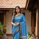 Sky Blue__SHANTALA SAREES