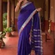 Purple blue__SHANTALA SAREES