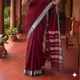 MEHROON __SHANTALA SAREES