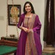 Magenta pink__SHANTALA SAREES
