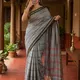 Cement grey __SHANTALA SAREES