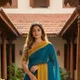 Mustard & Blue__SHANTALA SAREES