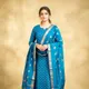 Peacock blue__Shreemaa Creations
