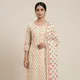 Cream__Shreemaa Creations