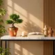Terracotta. Gold