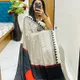 Black Line And Red Bindi__Heersaree