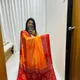 Orange and Maroon __Heersaree