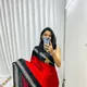 Red And Black __Heersaree