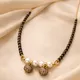 Pearl White and Jet Black__Avarni Jewels