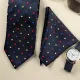 Black Red Yellow Blue White Polka Dots__THE DELHI LOOM