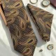 Chocolate Brown Antique Gold Caramel And Bronze