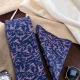 Royal Blue Dusty Pink __THE DELHI LOOM