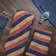 Navy Blue Rust Gold __THE DELHI LOOM