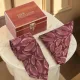 Wine And Blush Pink__THE DELHI LOOM