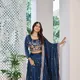 Navy Blue __Rajkanika