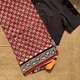 Ivory Cream, Deep Maroon Red, Black & Earthy Brown__Akshya Marketing And Consulting