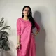Vibrant Rani Pink / Fuchsia with crisp white accents__Akshya Marketing And Consulting