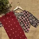 Deep Maroon Ivory__Akshya Marketing And Consulting