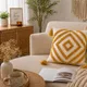 White & Mustard Yellow__Vintage House