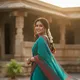 Teal green__Deeksha Cotton