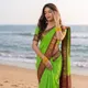 Parrot green __Deeksha Cotton