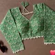 Green and beige __Deeksha Cotton