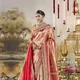 Red__PRAGATI SAREE