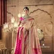 GOLDEN X RANI__PRAGATI SAREE