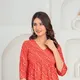 Red__Jaipuri Kurti