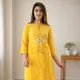 Yellow__Jaipuri Kurti