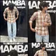     Coffee Brown & White Check__Mamba Boutique