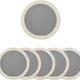 Grey & Off White __KT RUGS