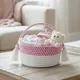 Pink White__KT RUGS