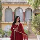 Maroon__Sumita Fashion