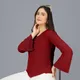 Maroon__Beauty Fashion Textile