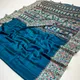 Peacock Blue__Aehaaa Sarees