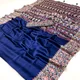 Royal Blue __Aehaaa Sarees