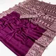 Solid Wine__Aehaaa Sarees