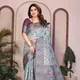Sea Green with Wine Kashmiri Weaving__Raatelrue