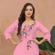 Pink__ L A KURTIS & MORE