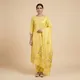 Lemon__Banaras Silk Fabric 