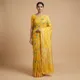 yellow__Banaras Silk Fabric 