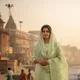 Pista__Banaras Silk Fabric 