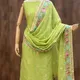 Pista__Banaras Silk Fabric 